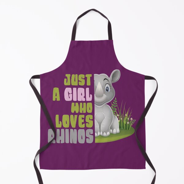 Item preview, Just A Girl Who Loves rhinos designed and sold by samah82.
