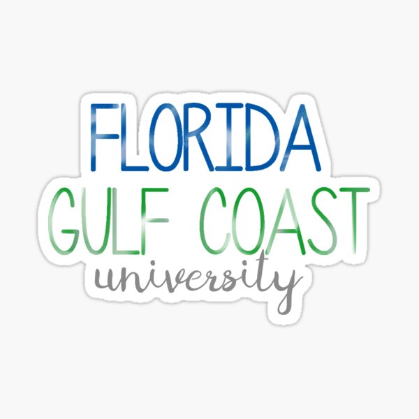 Autocollant fin FGCU Sticker