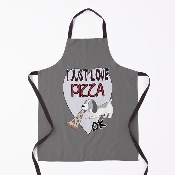 Item preview, I just love pizza ok | funny dog designed and sold by NathBros.