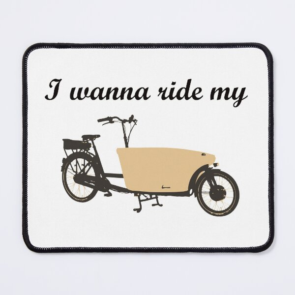 Item preview, I wanna ride my Dolly Bakfiets Cargobike - Yellow designed and sold by ActuallyDawn.