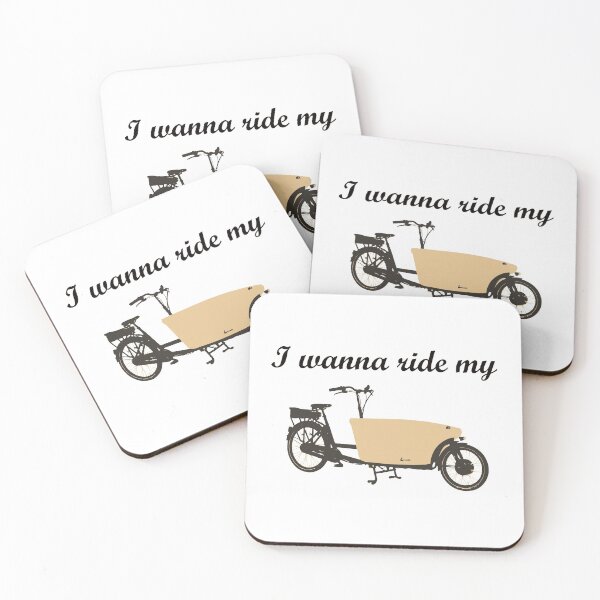 Item preview, I wanna ride my Dolly Bakfiets Cargobike - Yellow designed and sold by ActuallyDawn.