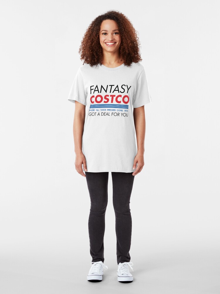 Alternate view of Fantasy Costco Typography Shirt Slim Fit T-Shirt