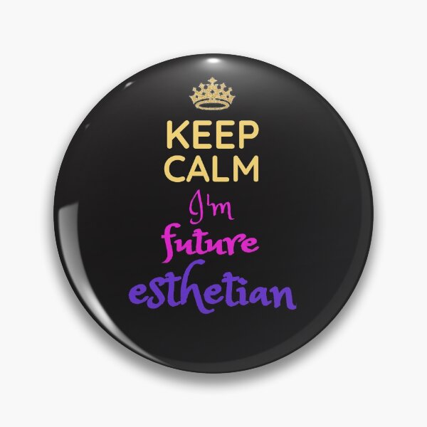 Item preview, Future Esthetician T-shirt - Keep Calm I'm Esthetician Tee designed and sold by Zavola.