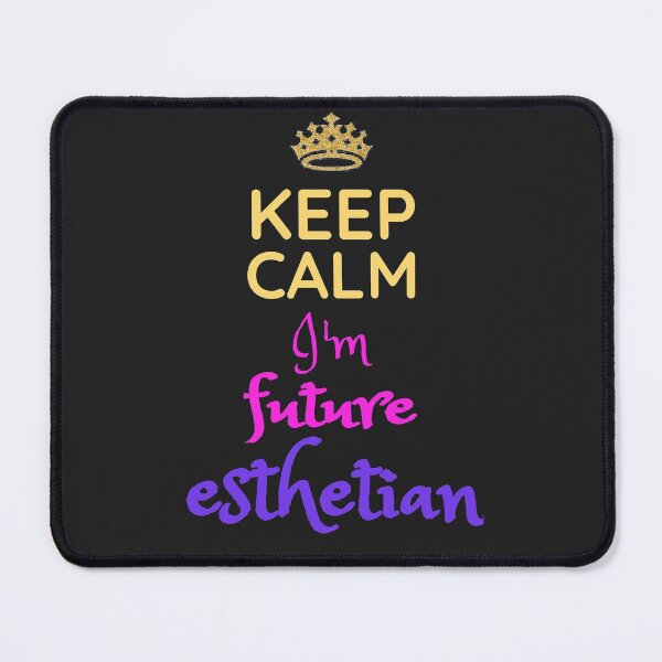 Item preview, Future Esthetician T-shirt - Keep Calm I'm Esthetician Tee designed and sold by Zavola.