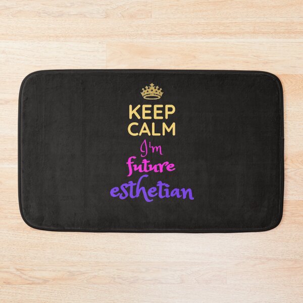 Item preview, Future Esthetician T-shirt - Keep Calm I'm Esthetician Tee designed and sold by Zavola.