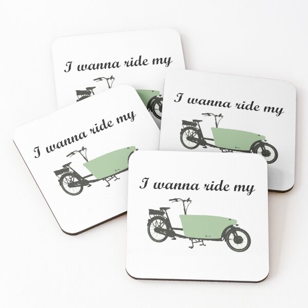 Item preview, I wanna ride my Dolly Bakfiets Cargobike - Green designed and sold by ActuallyDawn.
