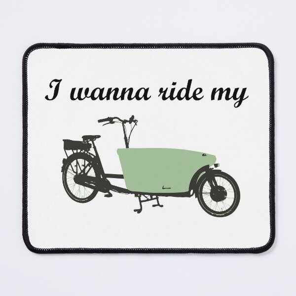 Item preview, I wanna ride my Dolly Bakfiets Cargobike - Green designed and sold by ActuallyDawn.