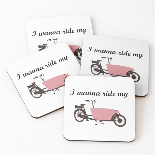 Item preview, I wanna ride my Dolly Bakfiets Cargobike - Red designed and sold by ActuallyDawn.