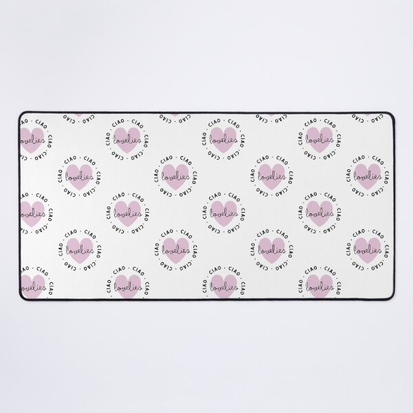 Ciao Lovelies! Modern Design Desk Mat