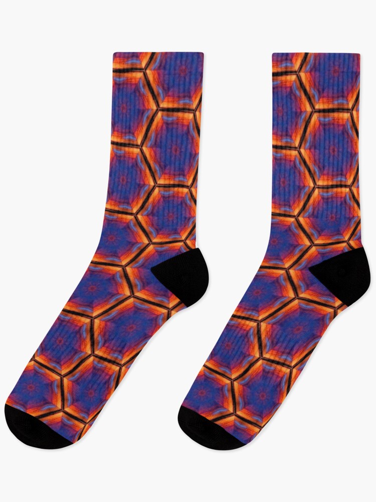 Thumbnail 1 of 5, Socks, Symmetrical Design №138 designed and sold by GORLOG.