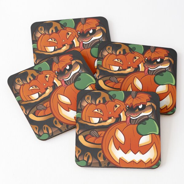Item preview, Jack-o-Lantern Ball Python designed and sold by Katiefrog217.