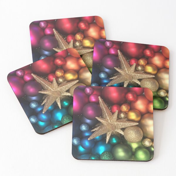 Item preview, Rainbow Colors Christmas Ornaments designed and sold by InalterataArt.