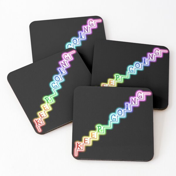 Item preview, Keep Going Glowing Rainbow Stairway designed and sold by Deborah Camp.