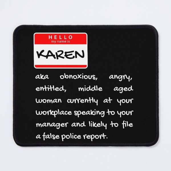 Item preview, My Name Is Karen Halloween Costume designed and sold by VBeesTees.