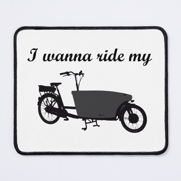 Item preview, I wanna ride my Dolly Bakfiets Cargobike - Grey designed and sold by ActuallyDawn.
