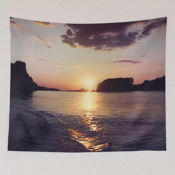 Item preview, Dramatic Colors Sunset Over The Waters designed and sold by miraminerva09.