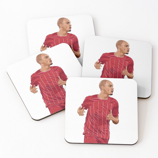 Item preview, Fabinho Liverpool FC designed and sold by ADES-VECTOR .