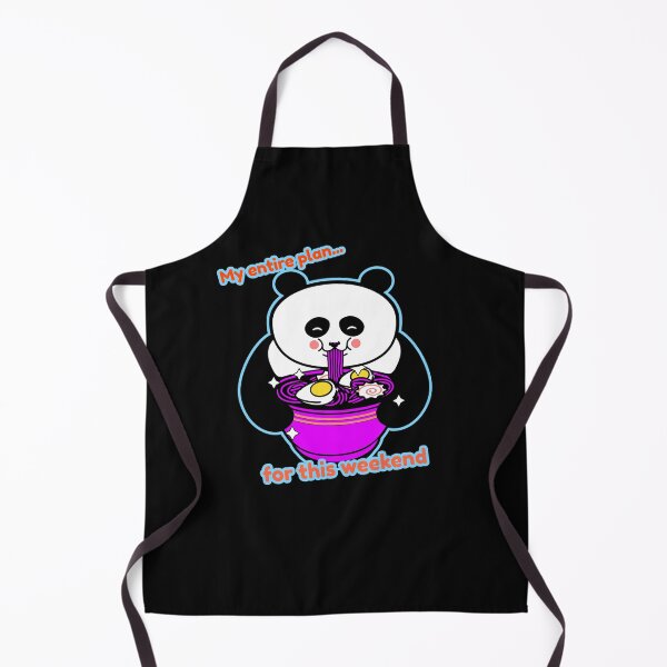 Item preview, Panda eating noodles, My entire plan for this weekend, funny, Instagram quote, kawaii, greedy bear designed and sold by allycat57.