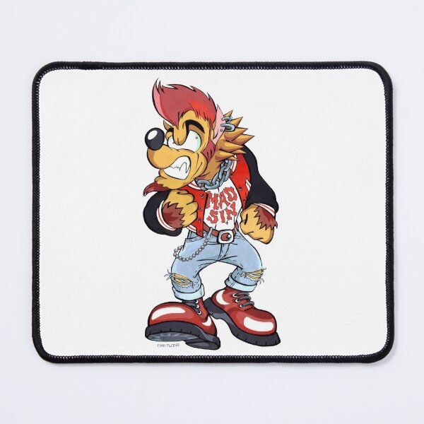 Item preview, Psychobilly hedgehog rocker animal dr martens designed and sold by Madtwins.