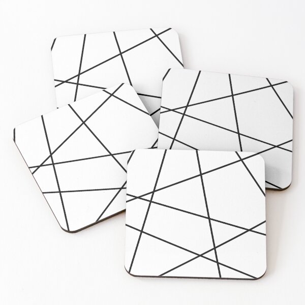 Item preview, Geometric Abstract - Black and White designed and sold by Pavnud.