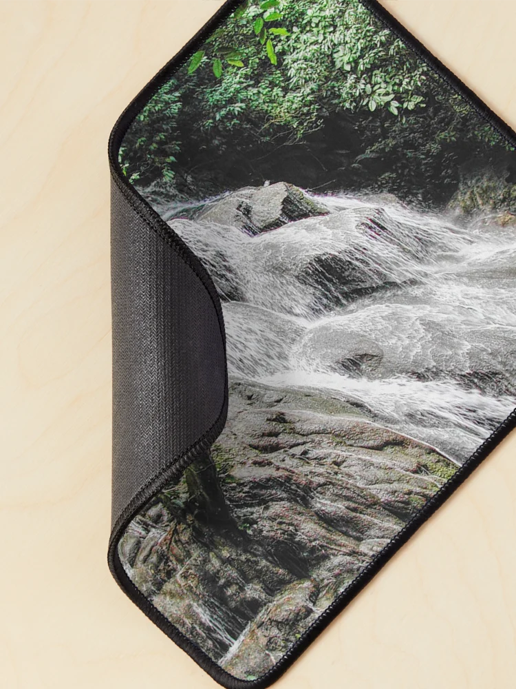 Thumbnail 2 of 5, Mouse Pad, Waterfall Rocks designed and sold by Kuetspal-Lin.