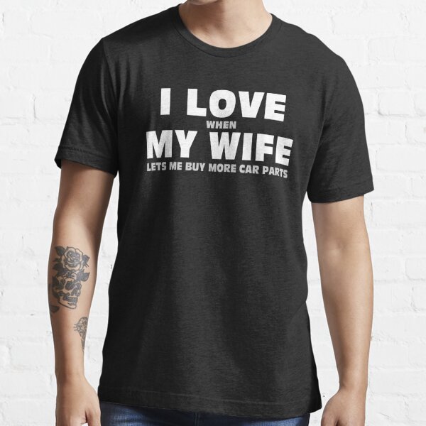 I Love My Wife, When She Lets Me watch anime funny shirt for men, Cute  Family Gift idea forhusband, Dad & Siblings