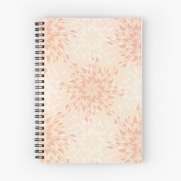 Item preview, Bright Orange Floral Mandala Pattern designed and sold by DeneboArt.