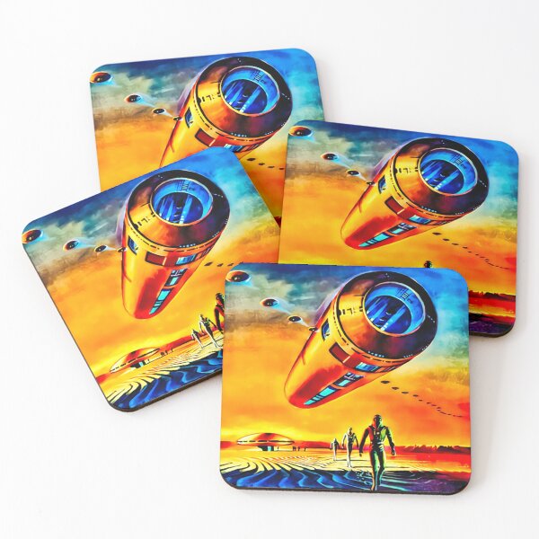 Item preview, Equator - Vintage Sci-Fi  Art designed and sold by NinaJG007.