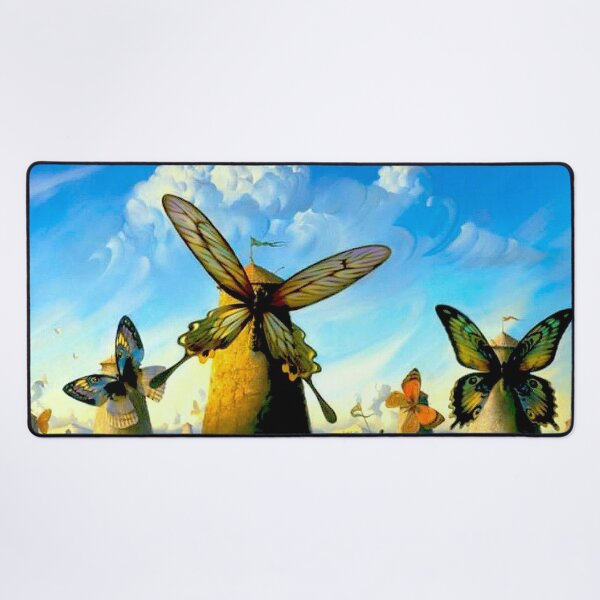Aperçu de l'œuvre BUTTERFLY WINDMILLS: Imprimé abstrait vintage créée et vendue par posterbobs.