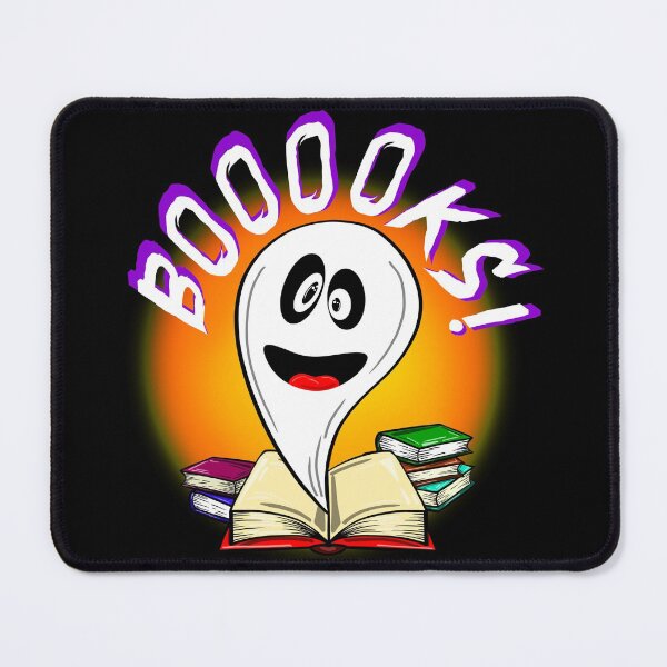 Item preview, Booooks, Book Ghost Halloween, Funny Halloween Ghost, Librarian, Book Lover designed and sold by orangeblue21.