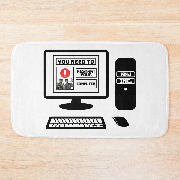 Item preview, KNJ's You Need To Restart Your Computer designed and sold by mishofmash.