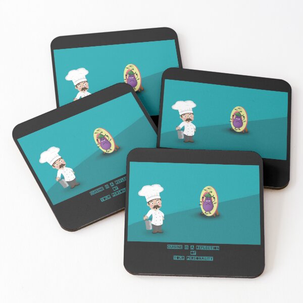 Item preview, Cuisine is a reflection of your personality designed and sold by Martapp.