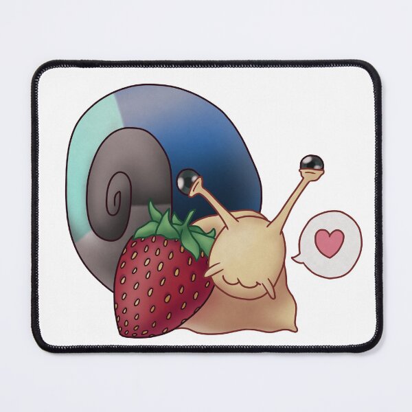 Item preview, Fraysexual Frayromantic Strawberry Pride Snail designed and sold by PrideSnails.
