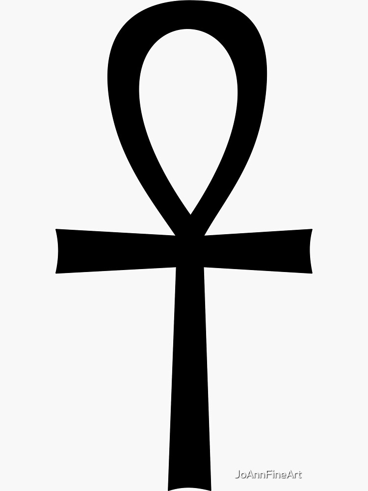 "Egyptian Cross or Ankh eternal life" Sticker for Sale by JoAnnFineArt