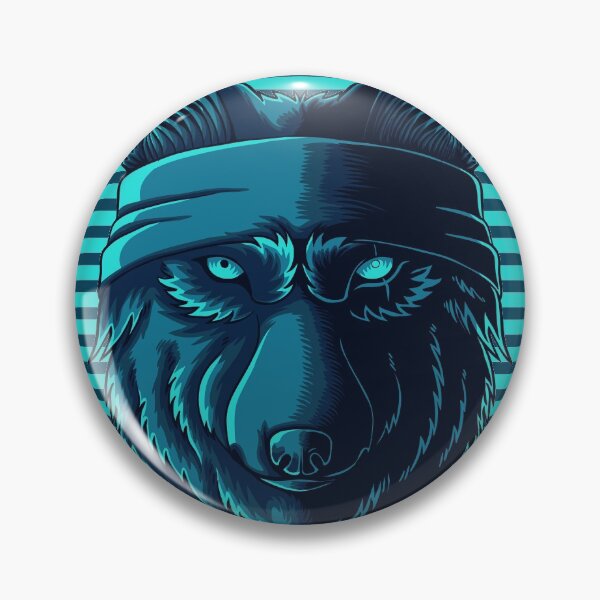Artikelvorschau,  wolf blauer kopf entworfen und verkauft von animalstore11.