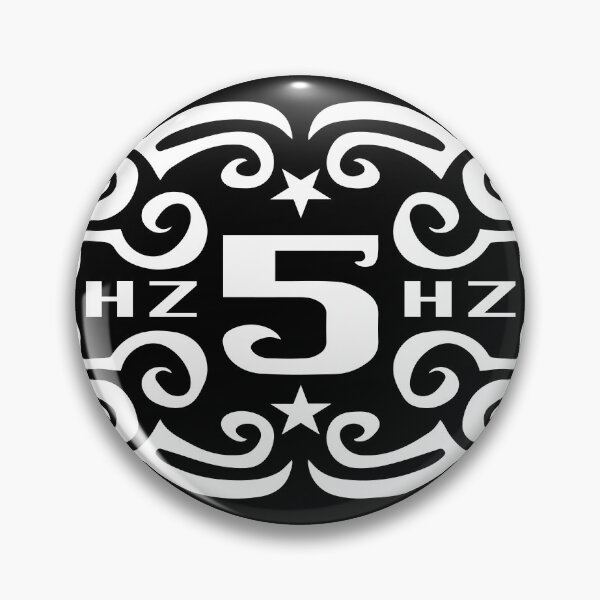 Item preview, 5 HERTZ RETRO LOGO - WHITE. designed and sold by 5hertz.
