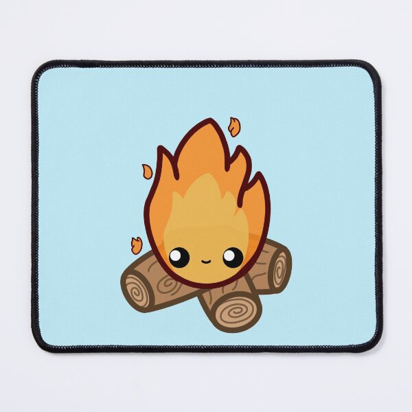 Item preview, Cute Cartoon Fire || Toasty || Kawaii designed and sold by cookingwithten.