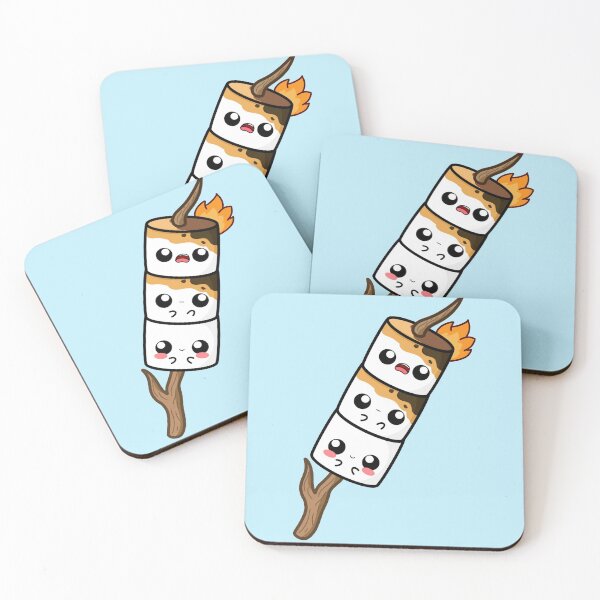 Item preview, Cute Cartoon Marshmallow || Toasty || Kawaii designed and sold by cookingwithten.