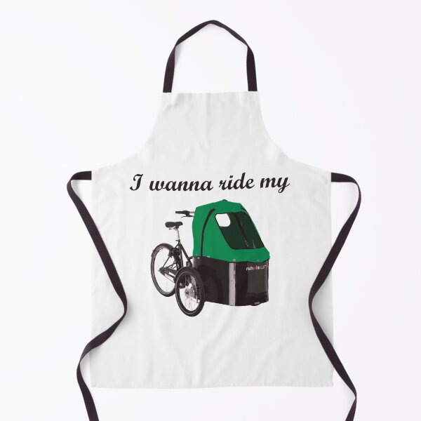 Item preview, I wanna ride my Nihola bakfiets Cargobike - Dark Green designed and sold by ActuallyDawn.