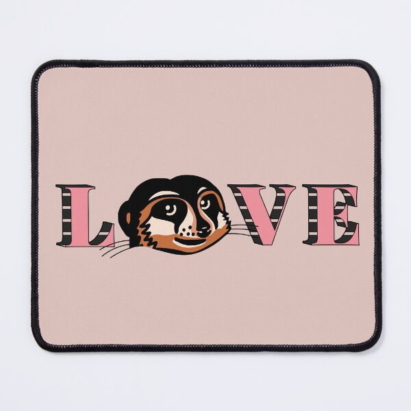 Item preview, Meerkat Love designed and sold by okpinsArtDesign.