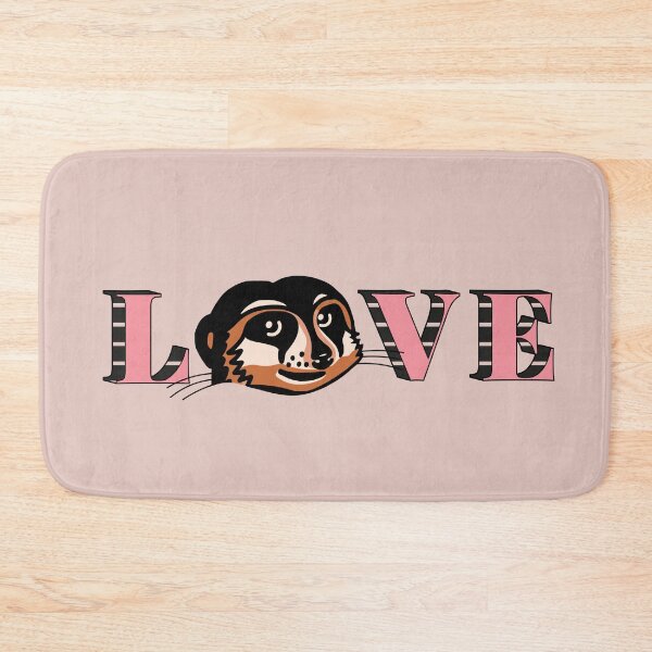 Item preview, Meerkat Love designed and sold by okpinsArtDesign.