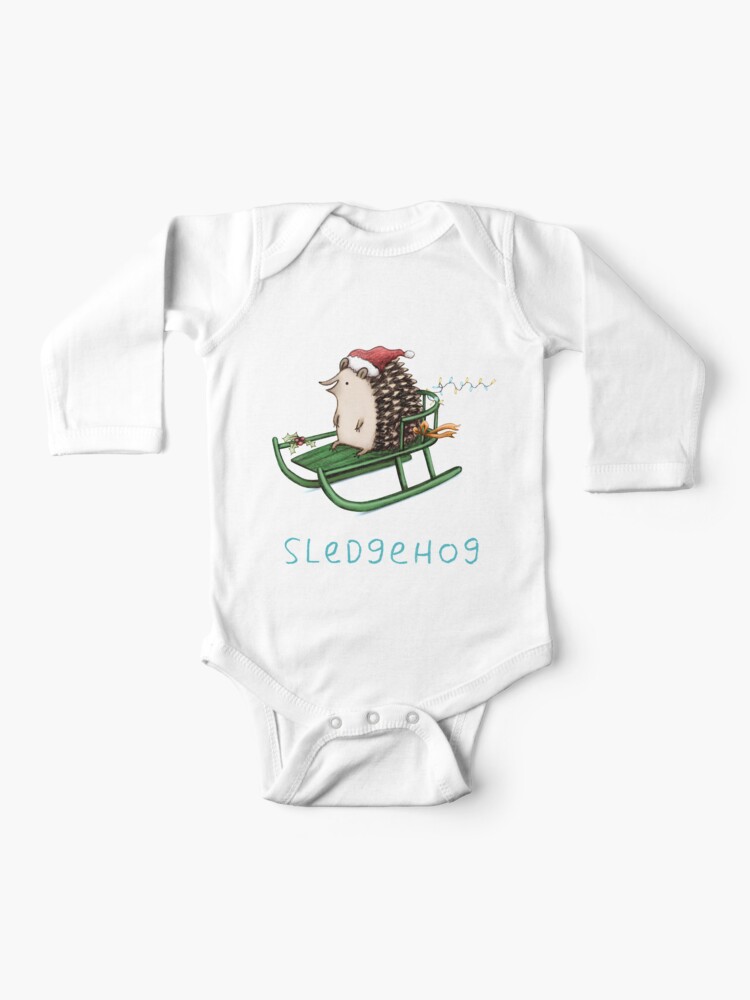 Thumbnail 1 of 2, Baby One-Piece, Sledgehog designed and sold by Sophie Corrigan.