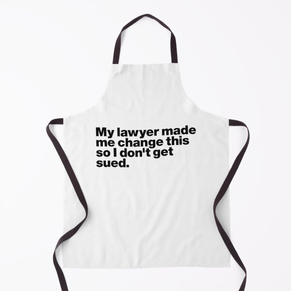 Item preview, My lawyer made me change this so I don't get sued (black) designed and sold by dudethecreator.