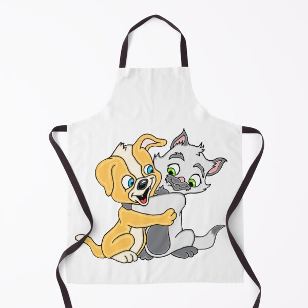 Aperçu de l'œuvre Chiot Et Siamois Amour créée et vendue par J-CCreations.