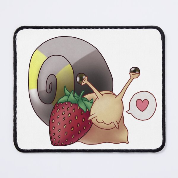 Item preview, Demigender Deminonbinary Strawberry Pride Snail designed and sold by PrideSnails.