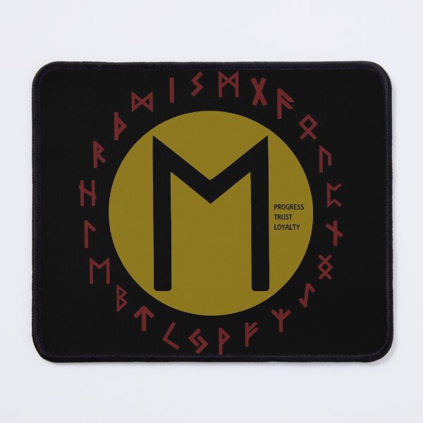 Item preview, Yellow Ehwaz Elder Futhark Rune | Viking | Pagan Symbol designed and sold by Depic Spirit.