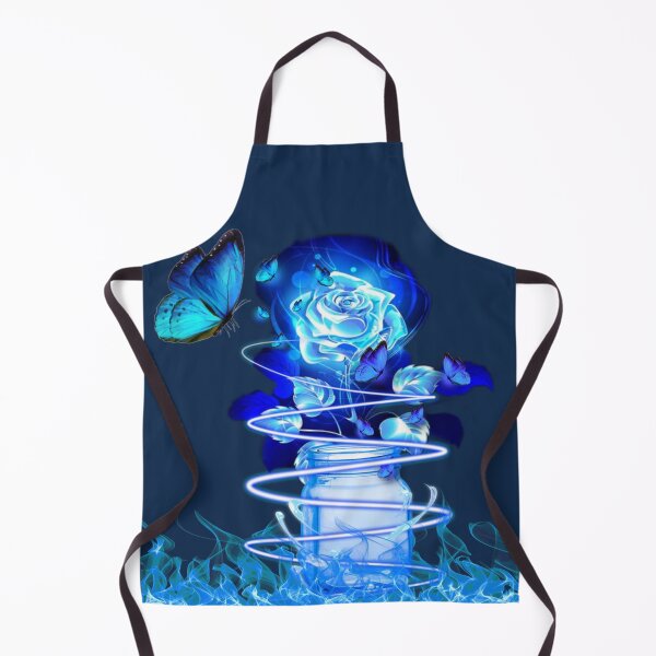 Item preview, Beautiful, 3D Blue Rose in Glass  designed and sold by atroffire.