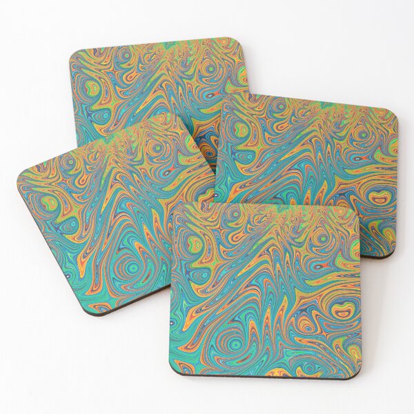 Item preview, Colorful Psychedelic Abstract designed and sold by Ksaavet.
