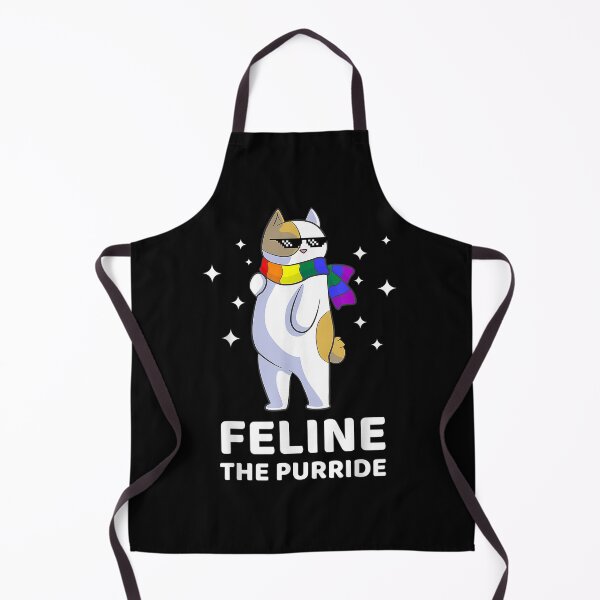 Item preview, Feline The Purride LGBT Gay Pride Cat designed and sold by LucaAndreien.