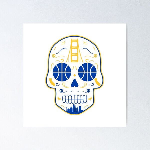 Item preview, Golden State Sugar Skull designed and sold by StickyHenderson.